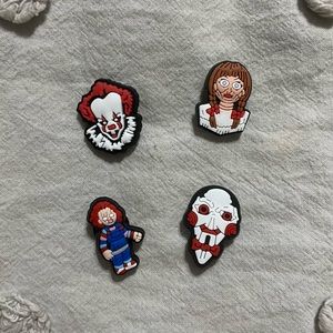 🎉HP🎉New Spooky Horror Movie Themed Crock Jibbitz Charms
